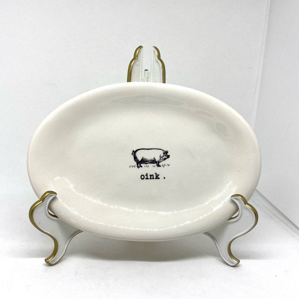 Rae Dunn White Serveware Dining Set